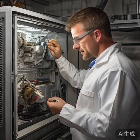 空调内部检查，部件磨损易噪音