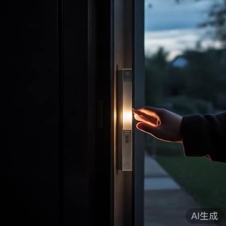 欧派指纹锁厂家维修服务电话科普√指纹锁感应灯：夜间便捷照明新选择