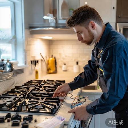 燃气灶维修，专业认证，规范服务