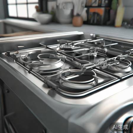 燃气灶拆装不难，耐心即可。