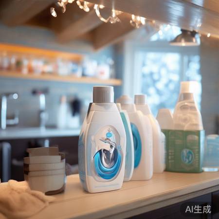 温和洗衣液，护衣又去渍